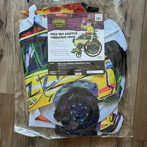 NEW Ninja Turtles Halloween Pizza Van Adaptive Wheelchair Cover
